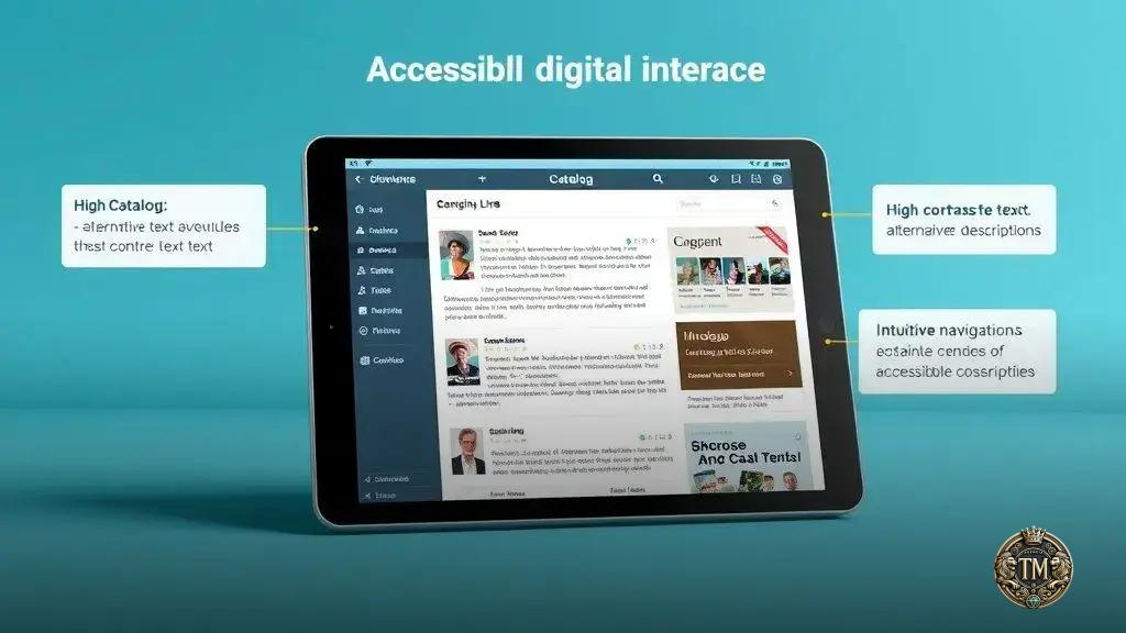 Acessibilidade no design de catálogos Acessibilidade no design de catálogos