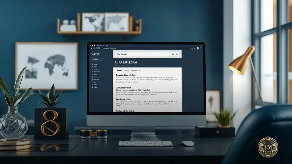 Descrição e tags para SEO Descrição e tags para SEO
