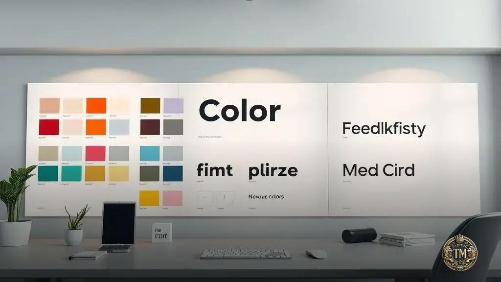 Dicas para escolher cores e fontes