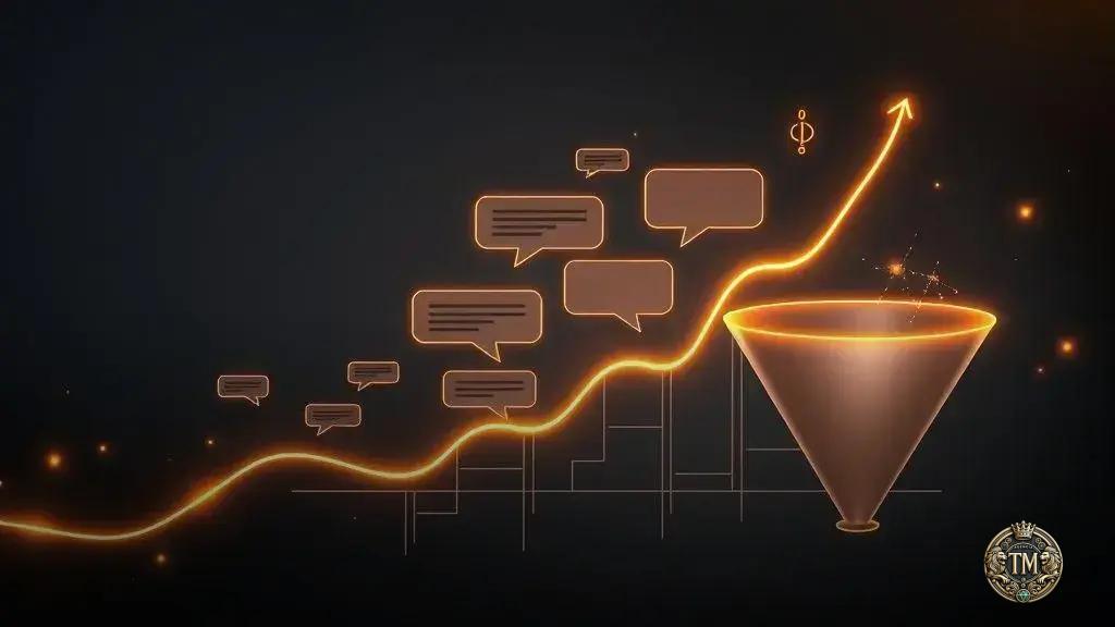 Estudos de caso: sucesso com chatbots e funil de conversão Estudos de caso: sucesso com chatbots e funil de conversão