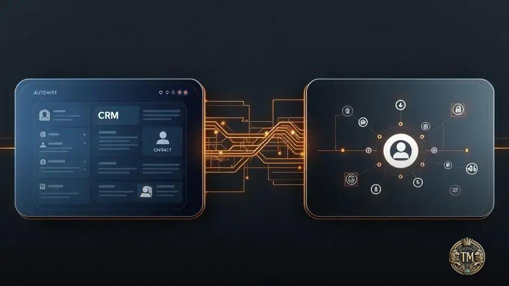 Integração da automação com CRM