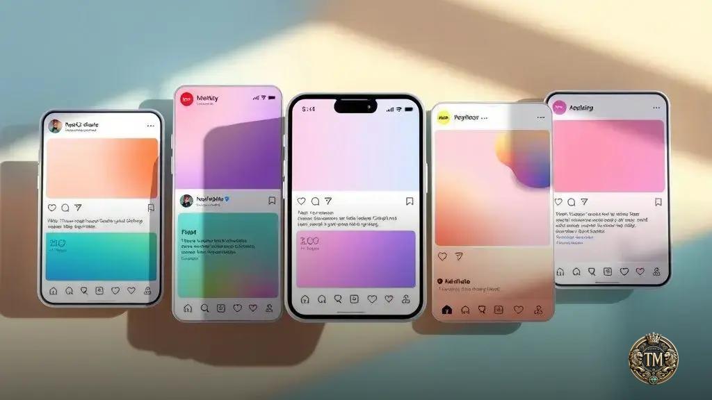 Uso de cores nas redes sociais Uso de cores nas redes sociais