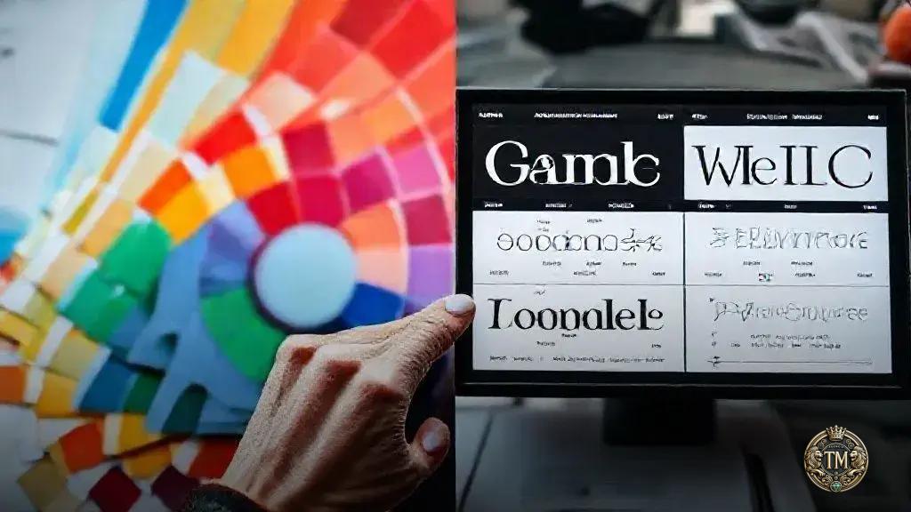 A influência das cores e tipografia