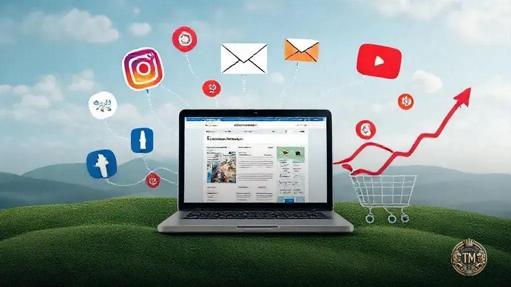 canais eficientes para divulgação e vendas