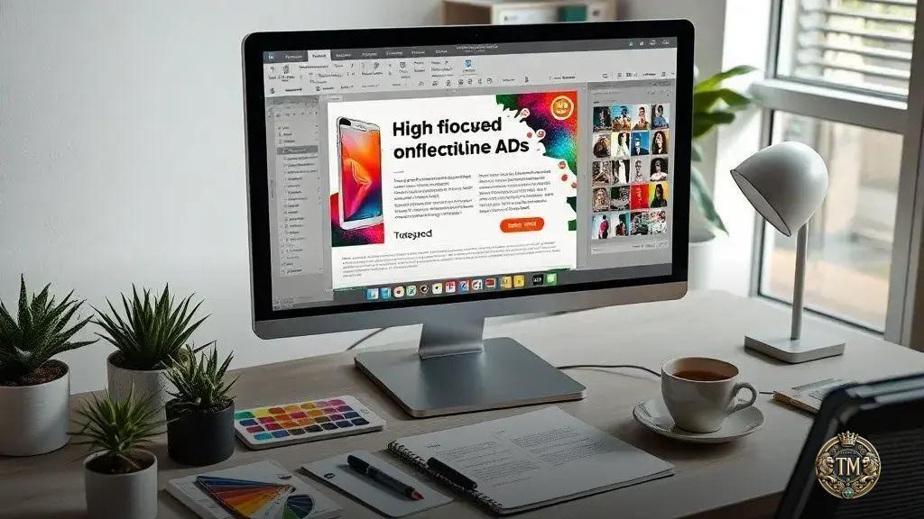 Criar anúncios que convertem: copy e design