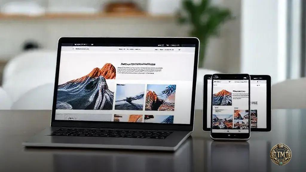 Design responsivo para todos os dispositivos Design responsivo para todos os dispositivos