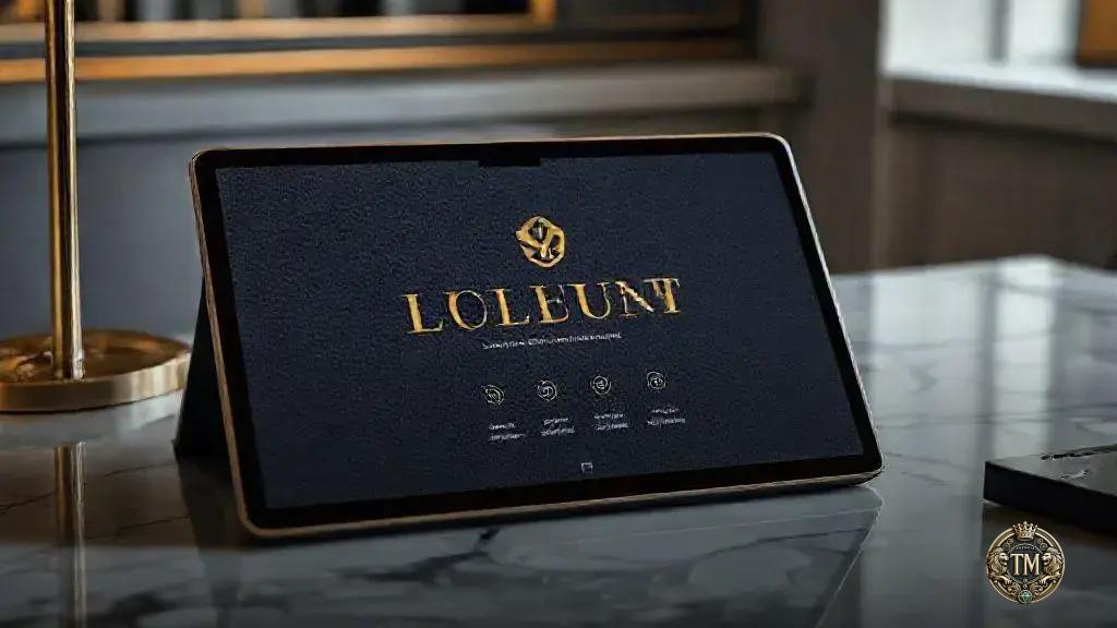 Elementos visuais que criam a sensação de exclusividade