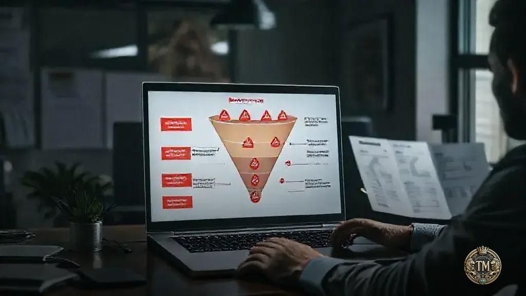 Erros comuns que comprometem a eficiência do seu funil
