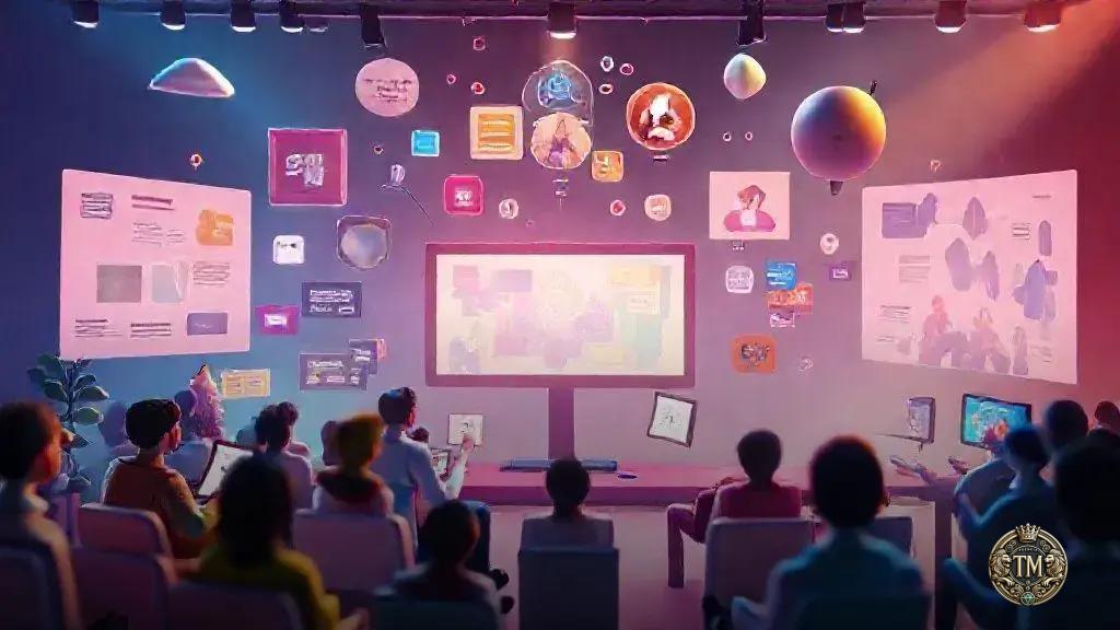 Estratégias visuais para engajamento de público