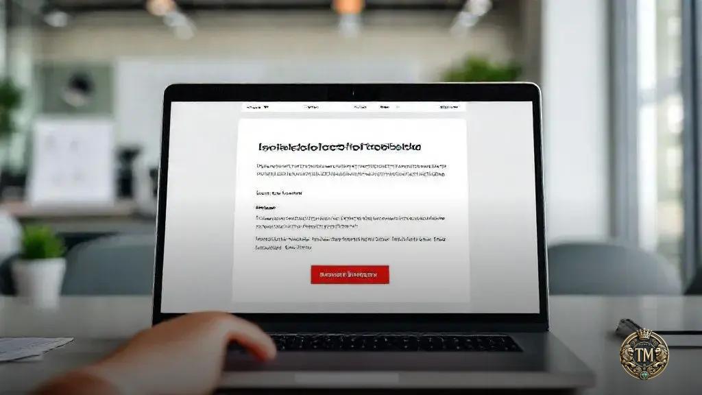 Estrutura de email que guia para a ação