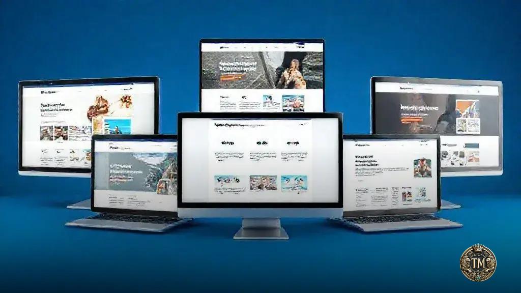 Exemplos de sites otimizados que convertem