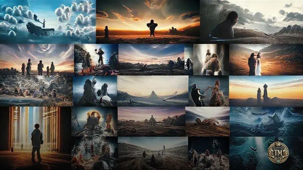 Exemplos inspiradores de design cinematográfico