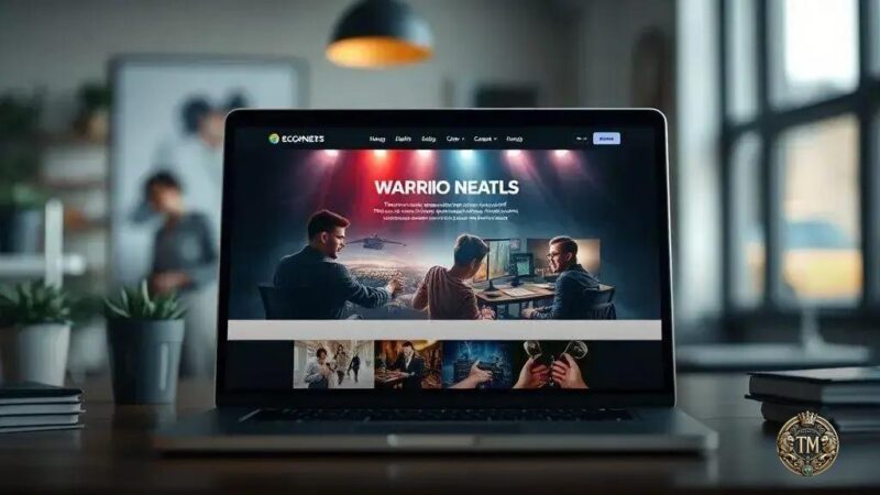 Sites modernos com elementos cinematográficos: transforme visitantes em espectadores