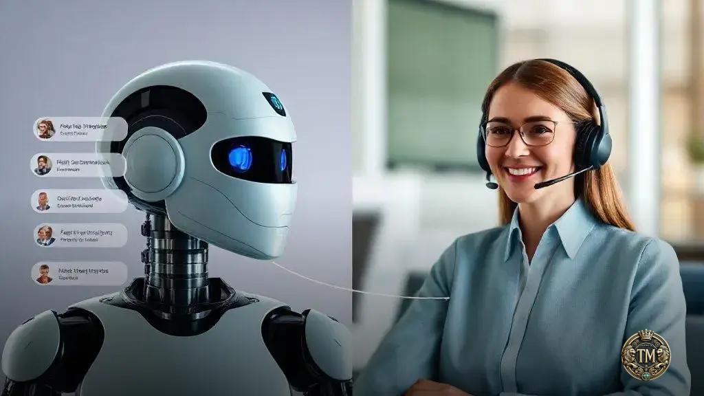 Chatbots vs. atendimento humano: quando usar cada um Chatbots vs. atendimento humano: quando usar cada um