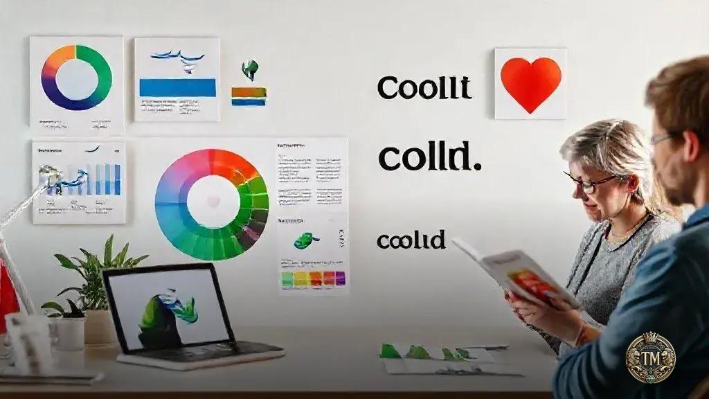 Escolha de cores e fontes que evocam emoções certas