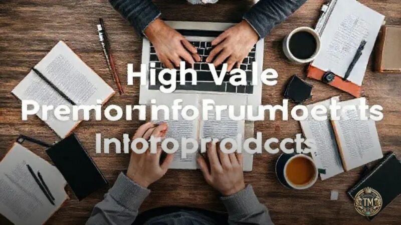 Infoprodutos premium: como criar conteúdos de alto valor que vendem